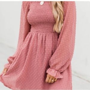Pink Lily Dress